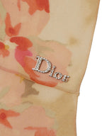 Christian Dior by John Galliano ディオール ガリアーノ期 ノースリーブ ニットセーター+シルクストール 38