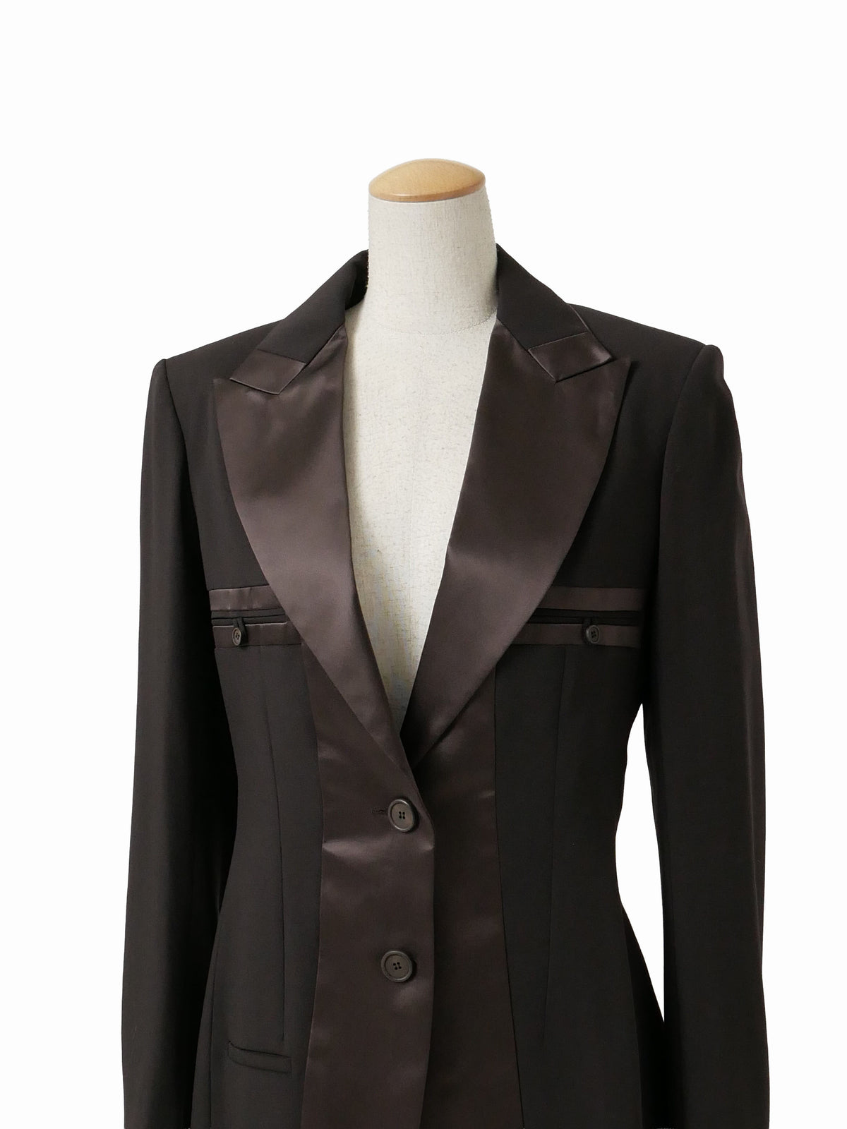 Christian Dior by John Galliano Dior Galliano Era Setup Jacket + Skirt 38/40 Brown