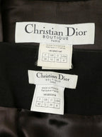 Christian Dior by John Galliano Dior Galliano Era Setup Jacket + Skirt 38/40 Brown