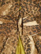 Christian Dior by John Galliano Dior Galliano Era Leopard Print Set-up Jacket + Skirt 40